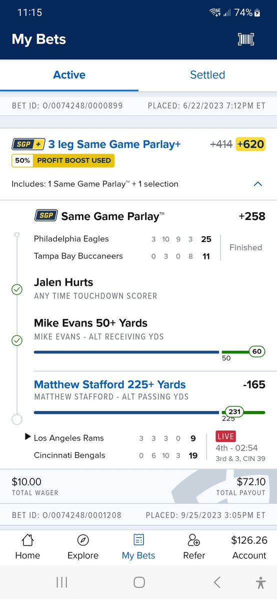 msgray722's tweet photo. @CodyBrownBets You are the man! https://t.co/a46Oayiios