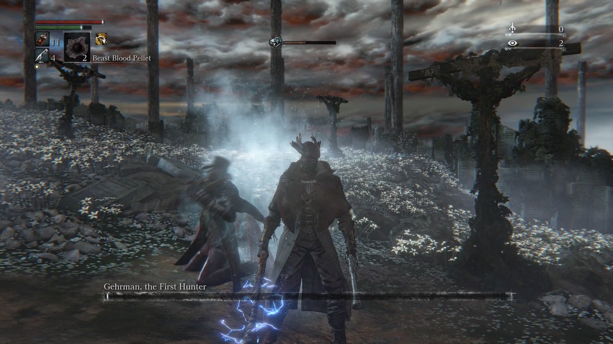 AnvilGaming's tweet photo. After 43 GRUELLING hours, I’ve finally finished #Bloodborne on Blood Level 4.

One of the hardest challenges I’ve ever done.

All bosses (except Chalice)…defeated. https://t.co/WAHBsS2PcG