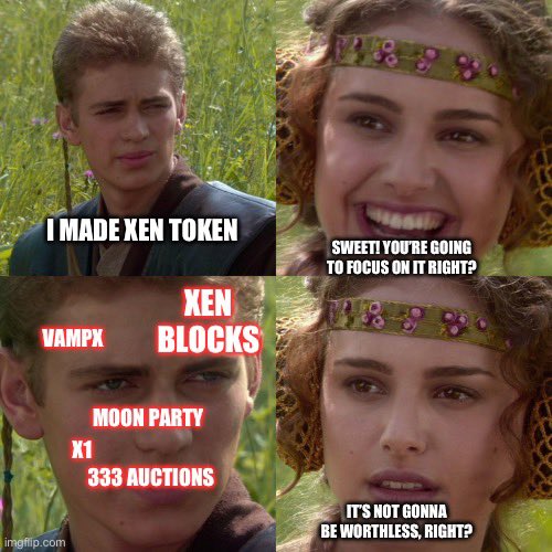 Hyperbrolyk's tweet photo. @TrVon $xen #xen #xencrypto #xentoken https://t.co/nu04tRmBDz