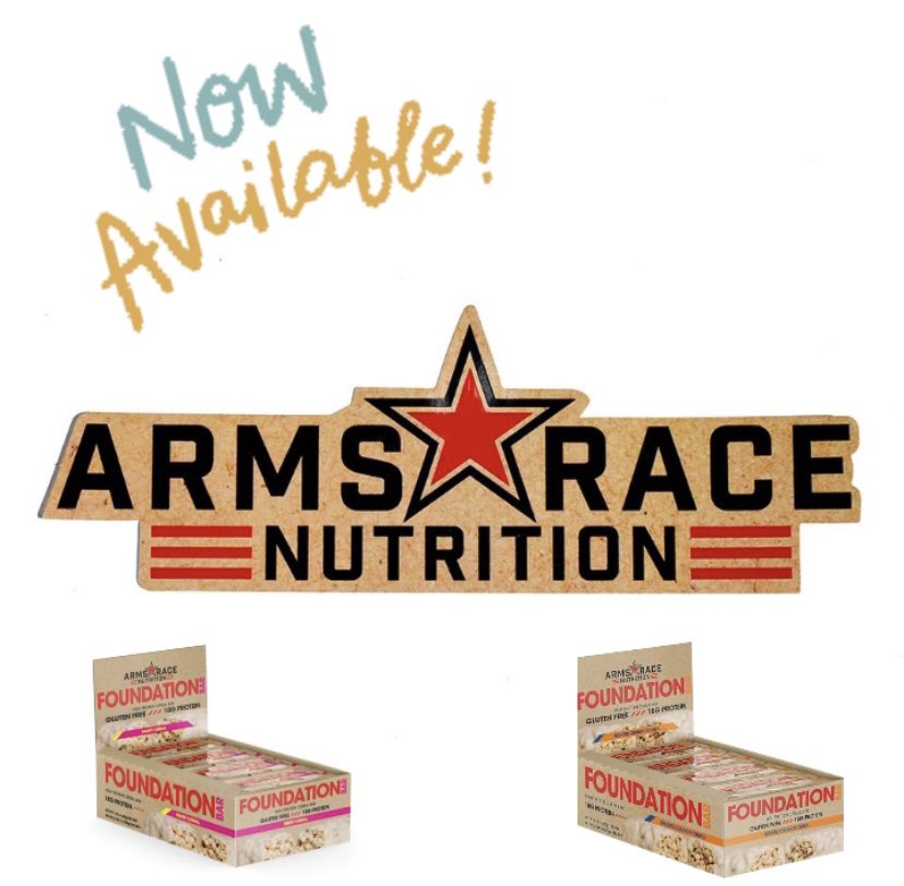 Am1stNutrition's tweet photo. The second product in our protein snacks is from the guys at Arms Race Nutrition and their Foundation Bars. 

Click here to go to the product page.

https://t.co/2cIRKKqAMB https://t.co/zx2rGU9Xev
