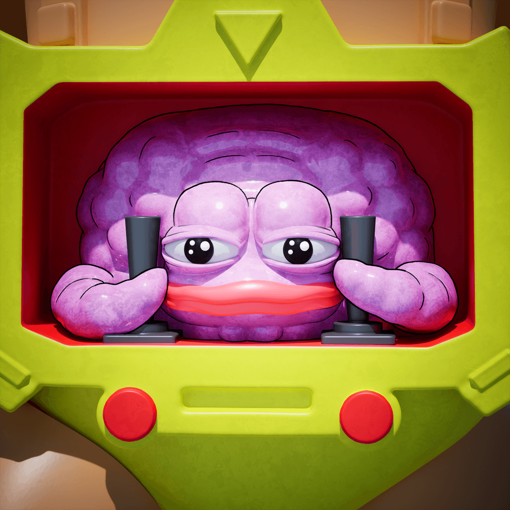 jaggedsoft's tweet photo. Krang Pepe by @TrystanNFT #Jerks https://t.co/TmHSIp8dZH
