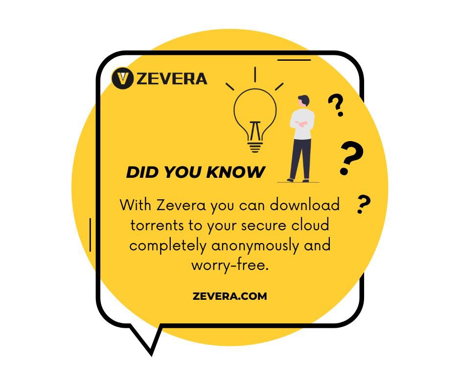 Zeveracom's tweet photo. 🔒 Anonymous Torrenting meets Cloud Convenience! 🌩️
Download torrents directly to the cloud without revealing your identity. Stream or download securely, the choice is yours. Dive into the future of safe torrenting today!
#AnonymousTorrents #SecureStreaming #CloudSafety https://t.co/6r0QFVakOU