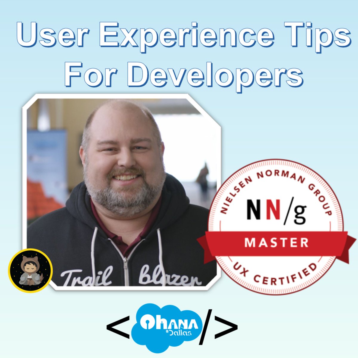 See DFW SF Devs: User Experience strategies for Developers (+Flows) at Trailblazer Community Salesforce Developer Group, Dallas, Sept 27th bit.ly/3ZtoTr3 <a href="/MoyezThanawalla/">Moyez Thanawalla</a>