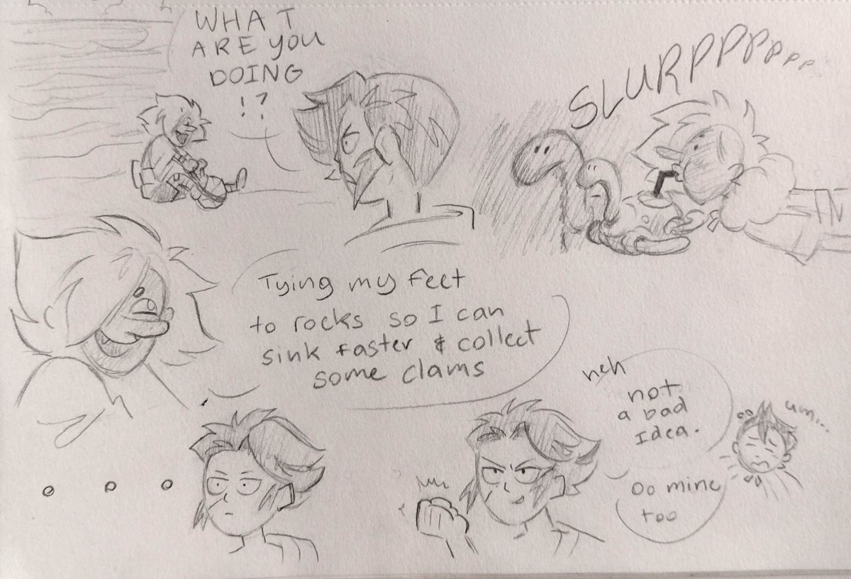 asimplebee's tweet photo. here's some sketchbook doodles cause I should post them more often https://t.co/JYg2aMHjox