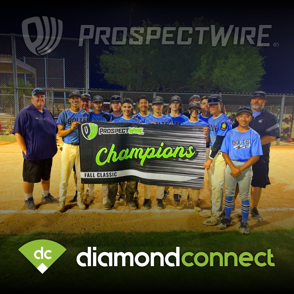 DCappUS's tweet photo. Congratulations to our 16U and 18U from the Prospect Wire Baseball Arizona Fall Classic! Thanks to all the teams who came out to compete, and we're excited to see you at the next event 🎉⚾
#DiamondConnect #ProspectWireBaseball #ArizonaFallClassic #Baseball #Travelball #Champion https://t.co/NAZ2tMyg6P