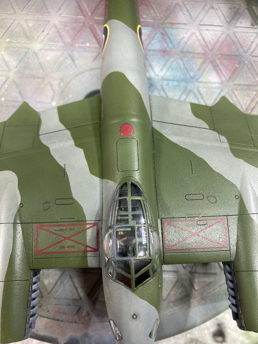 PaulHic80466580's tweet photo. Decals on. Oil washed, polished and unmasked. Very pleased so far. Great kit from @Airfix. https://t.co/GZmJy8av5l