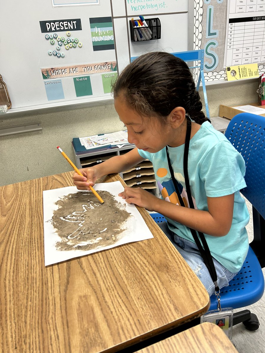Ndele_teach's tweet photo. We are studying the country of #Peru for #HispanicHeritageMonth @Carter_AISD Students had an opportunity to create their own Nazca Lines and draw an animal that we have learned about so far in our CKLA unit on Animal Classifications. #MyAldine https://t.co/DEROFIZDAD