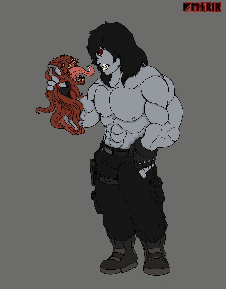 FenrirUlvesonn's tweet photo. A new Balkrot drawing this time has just captured a strange creature.

 I still don't know what he's going to do with it.

Maybe he either keeps it or eats it

 #alienoc #alienSona #OC #alien  #originalcharacter #characterart #characterconcept https://t.co/XV6Wrzfy8P