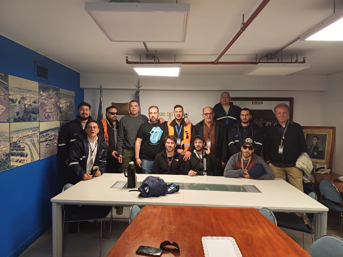 👉 Asamblea Control Terrestre #ANAC #Aeropuerto #Ezeiza

👉 Conciliacion Obligatoria

👉Retomamos medidas de Fuerza

👇📢
facebook.com/10005702951715…