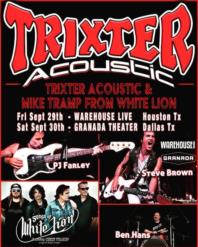 Coppermoon72's tweet photo. 💥💥💥TEXAS! ARE YOU READY?💥💥💥

@trixteracousticofficial coming to Texas this week!!! Houston and Dallas let’s gggoooo!!! Two shows with Mike Tramp of White Lion. Hope to see ya there!

https://t.co/cNR5I9JUmv

https://t.co/gCVCLjQODN https://t.co/AqHUg39aOw