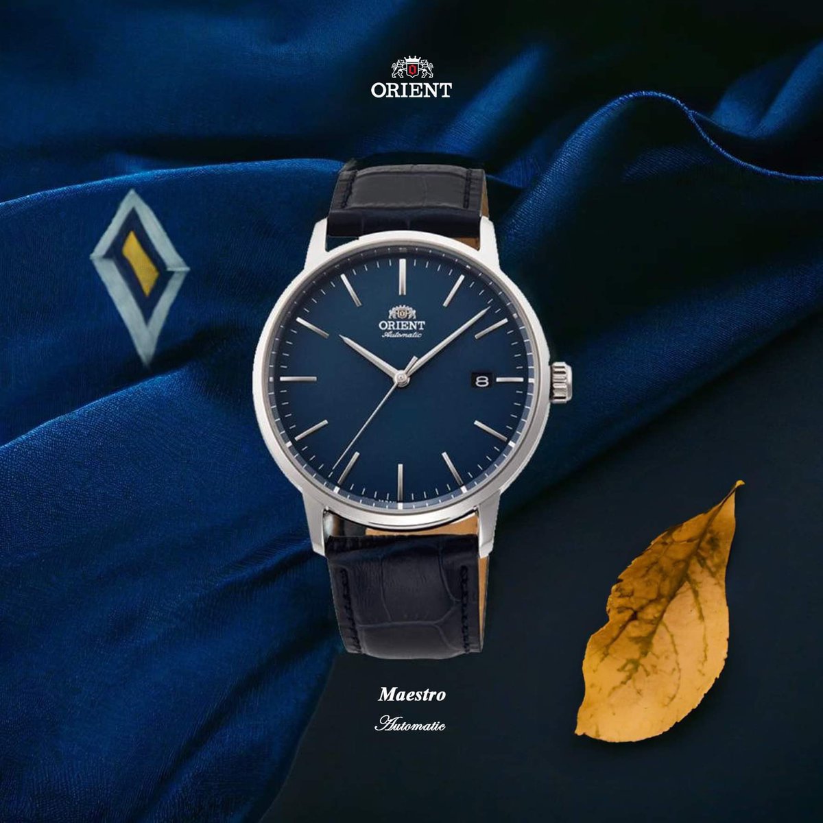 TiktaktimeInfo's tweet photo. ORIENT: #Maestro Mechanical Contemporary Watch, Leather Strap - 40.0mm Case, Made in Japan.
أورينت: ساعة أوتوماتيك من فئة مايسترو، أنيقة وبسيطة، بلون أزرق يلائم المناسبات الرسمية، وحزام من الجلد الطبيعي، صناعة يابانية بالكامل
#orientwatches #orientwatch #movingmoments https://t.co/1QQVbpCuz8