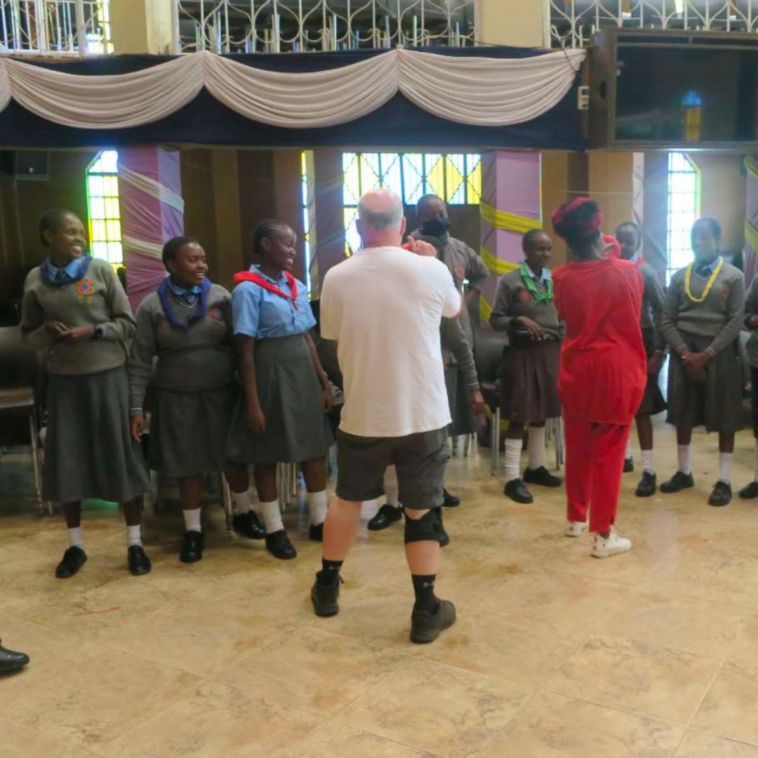 MUNIOdefense's tweet photo. Here's Bryan teaching children from Huruma Children’s Home how to use MUNIO keychains. Huruma Children's Home is an orphanage for both boys and girls.

#selfdefenseclass #munioselfdefense https://t.co/KzuGzZIvXc