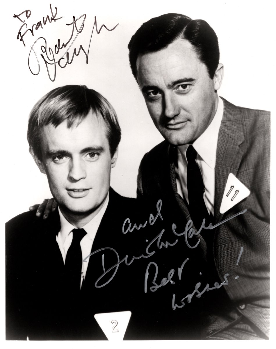 R.I.P. David. You were always the cooler man from U.N.C.L.E. to me... #DavidMcCallum #themanfromUNCLE #Frankensteinthetruestory #theouterlimits
