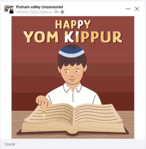 traskyn's tweet photo. I live in a community where this is what they think. Next they'll think Yom Kippur is about smoked fish. #HappyAtoning #MTGLivesInThisMindset https://t.co/01jlg5U6GX