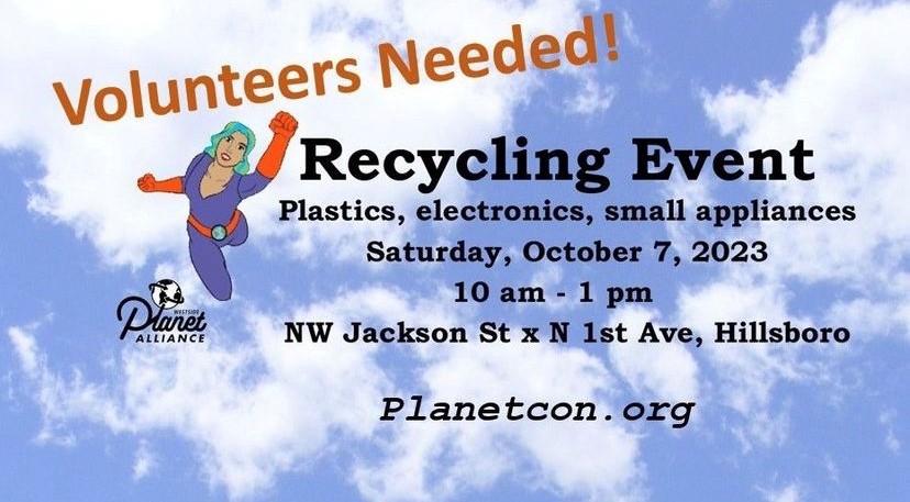 Looking for a fun and rewarding volunteer opportunity? The Westside Planet Alliance is seeking community volunteers to help at their event on Saturday, October 7th from 10am-1pm. For more information, visit Planetcon.org!