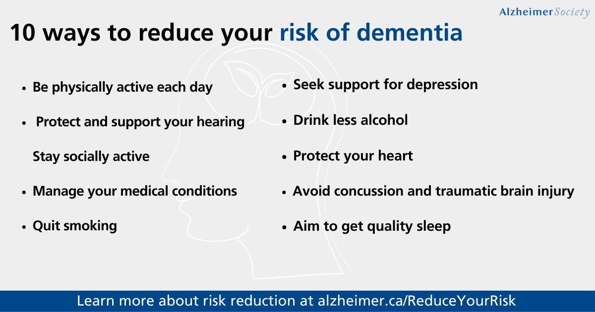 Helpfordementia's tweet photo. There are many ways to protect your brain health as you age. Learn 10 ways to reduce your risk of dementia: https://t.co/r8jxonzvZd #asantcafe #asant #brainhealth #dementia https://t.co/NV60x8LgOs