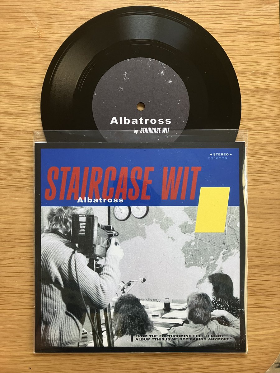 STAIRCASE WIT (@strcsewit) on Twitter photo “Albatross” will be available on all streaming and download platforms on Oct. 6
Until then, try to grab one of these limited edition 7” singles at our show on Wednesday at <a href="/golddiggers_la/">Gold-Diggers</a> “Albatross” will be available on all streaming and download platforms on Oct. 6
Until then, try to grab one of these limited edition 7” singles at our show on Wednesday at <a href="/golddiggers_la/">Gold-Diggers</a>