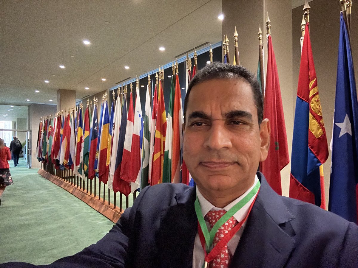 Attended UN Climate Summit on 20th Sep’23 at UN headquarters in New York,chaired by Mr. A Guterress, Secretary-General, UNO & attended by Climate Action Ministers for UK, Canada, Namibia, Indonesia, Australia, Fiji, ,South Korea, Brazil, Euthopia, Sweden and many other countries.