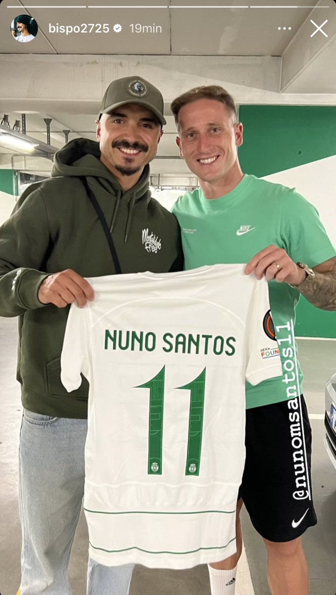 Bispo 🤝 Nuno Santos