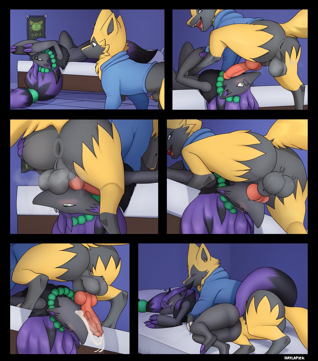 Commission For <a href="/ZoraTheZoroark/">Zora</a> and @THAFEScrew !