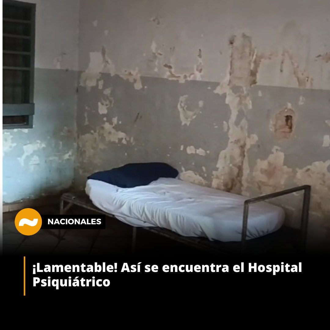 ¡Lamentable! Así se encuentra el Hospital Psiquiátrico 😢

"Me di cuenta de la gran precariedad y del olvido por parte de las autoridades del Gobierno", dijo doctor Aldo Castiglioni, director del Hospital.

Te mostramos algunas de las imágenes de cómo se encuentra el nosocomio