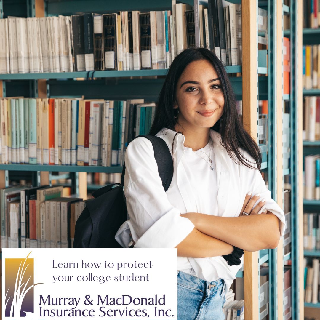 Learn to protect your college student 🎓
💬 Start a conversation with Murray &amp; MacDonald to explore the best option for your college student's unique situation. It's a small investment for peace of mind during this transformative time in their lives.
#riskadvice #shoplocal