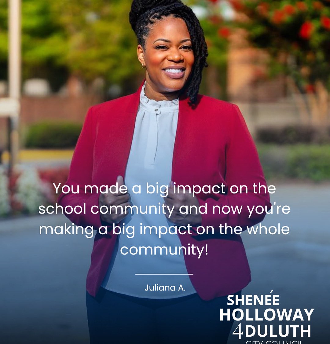 “You made a big impact on the school community and now you’re making a big impact on the whole community!” ~ Juliana H. (Boutique sales and former Duluth High School Student)