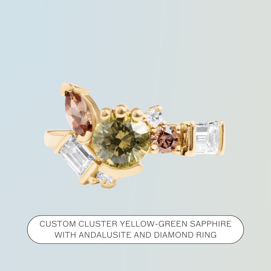 BarioNeal's tweet image. BALANCE ━ ☆ﾟ. *  No custom ring is ever created exactly the same. Each gemstone arrangement is set to express a symmetry all its own, just like the clients who design them. Which one speaks to you? 

#customring #oneofakindjewelry