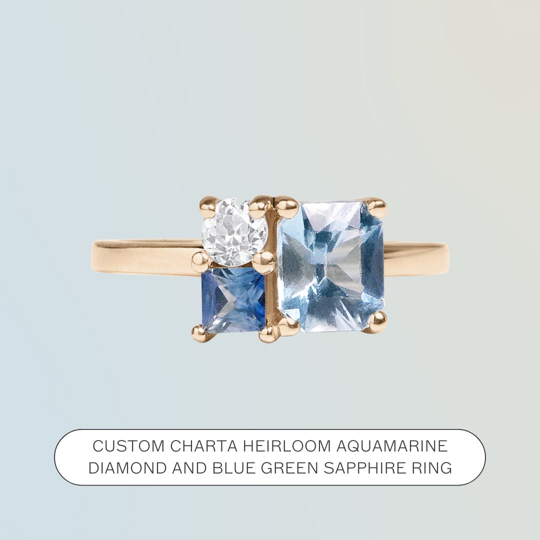 BarioNeal's tweet image. BALANCE ━ ☆ﾟ. *  No custom ring is ever created exactly the same. Each gemstone arrangement is set to express a symmetry all its own, just like the clients who design them. Which one speaks to you? 

#customring #oneofakindjewelry