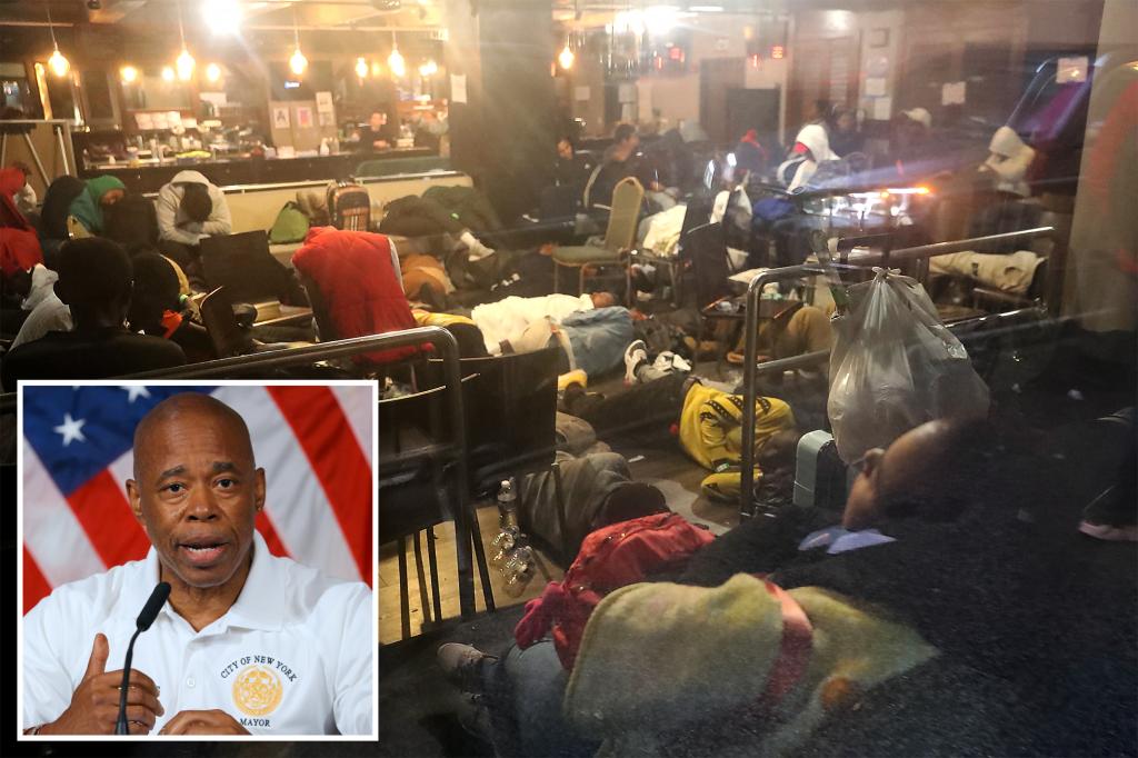 nypost's tweet image. NYC now preparing to spend staggering extra $1B on hotels alone to shelter migrants for three more years trib.al/pOirCQ0