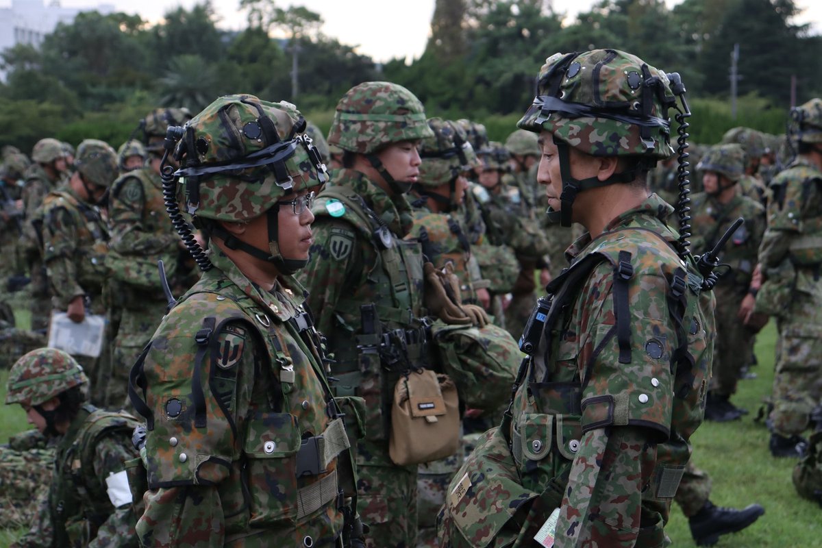 連隊訓練検閲①】 ＃第40普通科連隊 は9月2日～9月7日までの間