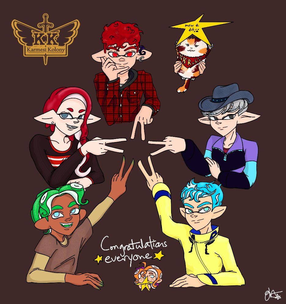 "Our runner ups in the polls for POTY were very close this season. Thank you so much everyone for participating and @bouqet0brushes for the love art piece to honor us!" - Krimson Staff