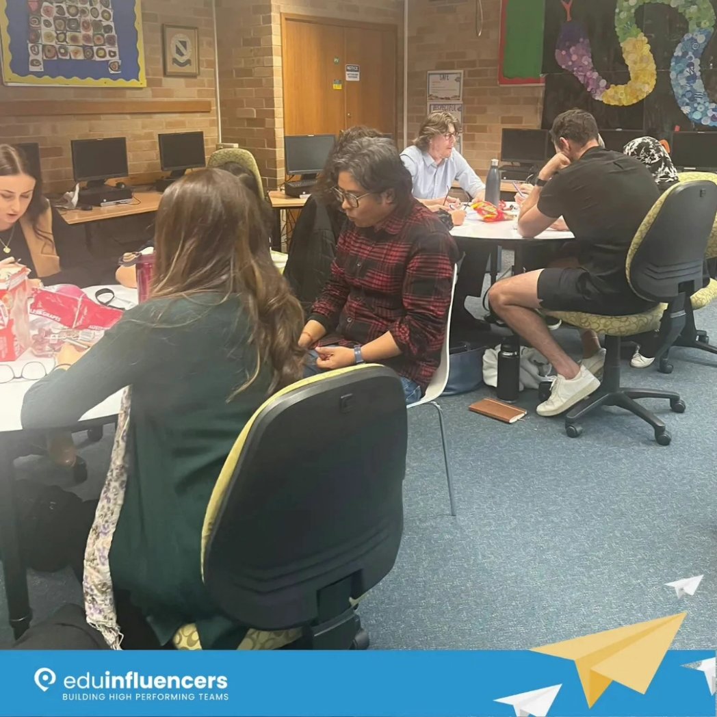 eduinfluencers's tweet photo. Working with the full school team at Rockdale PS a few weeks back. What a great session we an engaged team ready to lean in. #Eduinfluencers #BuildingLeadershipCapacity #ProfessionalLearning #CohesiveTeams #Coaching #education https://t.co/WFIWVRVF9q