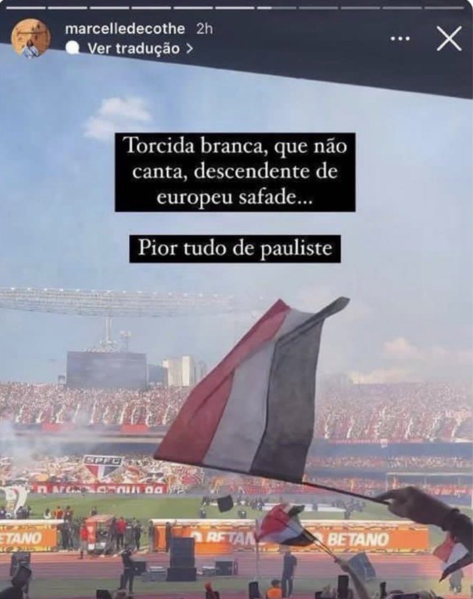 Xenofobia e racismo escancarado!

Alô, polícia? Alô, MP?