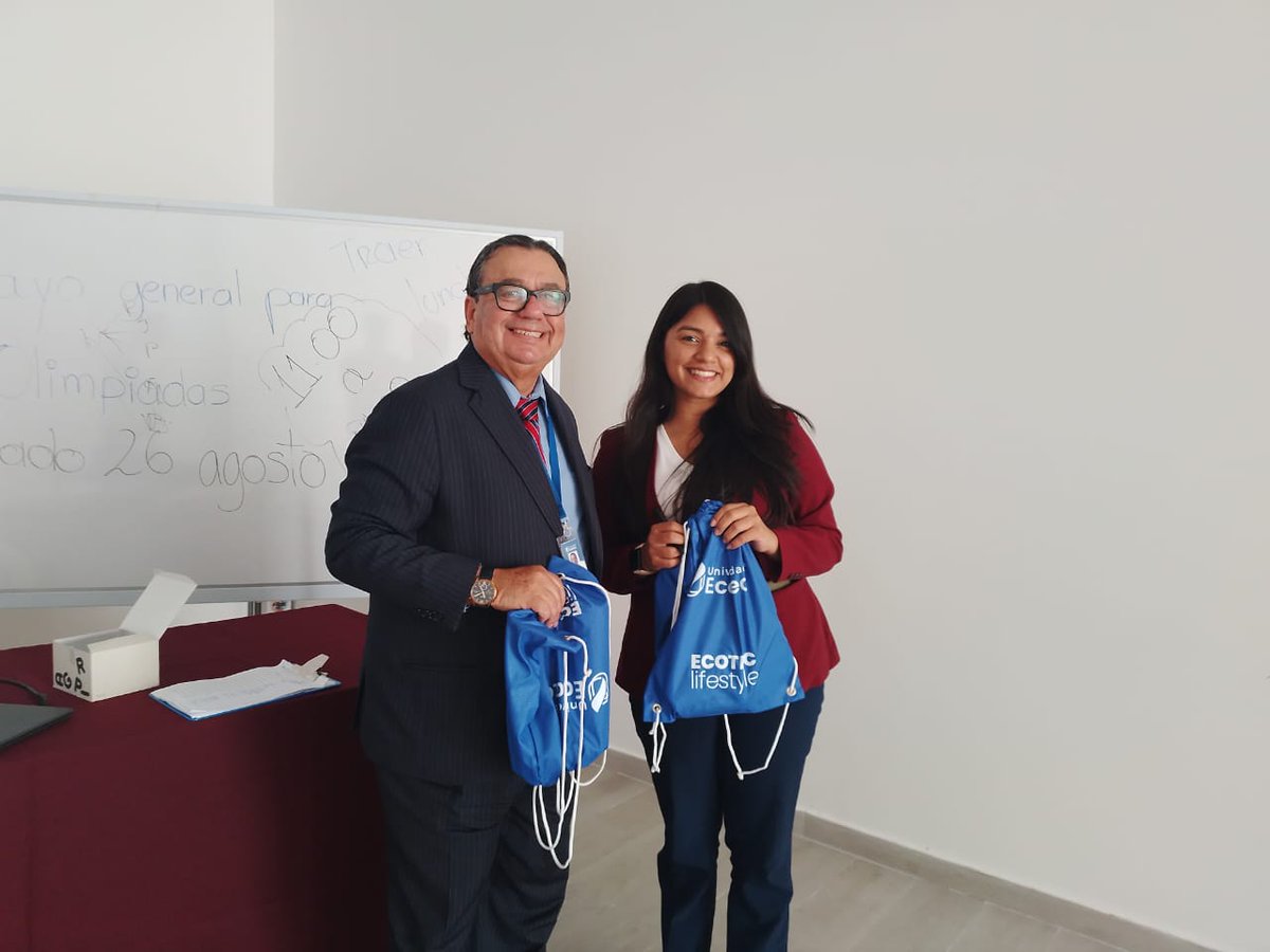 Grupo Rocks! (@admi_uecotec) on Twitter photo Lcdo. Jorge Ycaza -Director de Admisiones, presente en la Feria de Universidades de la Unidad Educativa Thomas More, para dar a conocer nuestra oferta académica, servicios, convenios internacionales, y proceso de admisión de la
<a href="/UnivEcotec/">Universidad Ecotec</a> Lcdo. Jorge Ycaza -Director de Admisiones, presente en la Feria de Universidades de la Unidad Educativa Thomas More, para dar a conocer nuestra oferta académica, servicios, convenios internacionales, y proceso de admisión de la
<a href="/UnivEcotec/">Universidad Ecotec</a>