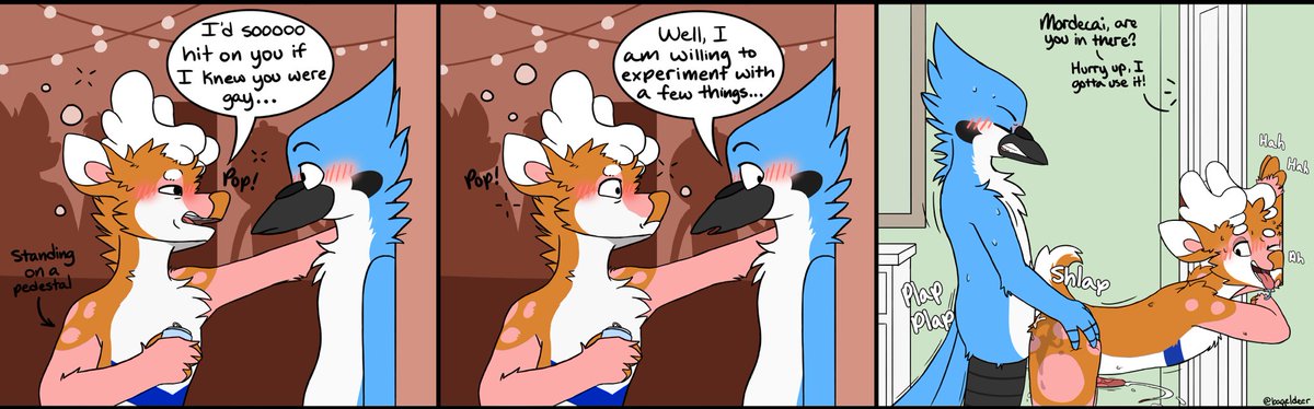 EatingaToastAD's tweet photo. “House Party” -Regular Show Porn Comic

Posting this here in hopes that it maybe will gain some traction, I didn’t wanna post it on my main either😅 https://t.co/DjX4ZfCmRJ