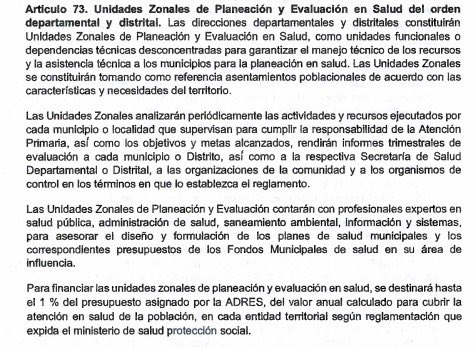CathyJuvinao's tweet photo. Ya vi que usted no se ha leído la reforma.

Art. 25: coordinaciones departamentales o distritales de las redes, no es más que los entes territoriales manejando la referencia y contrarreferencia de pacientes 🤦🏼‍♀️

Art. 73: entes territoriales formulando los presupuestos 😳

Lea👇🏽 https://t.co/6kjDq6mAi9