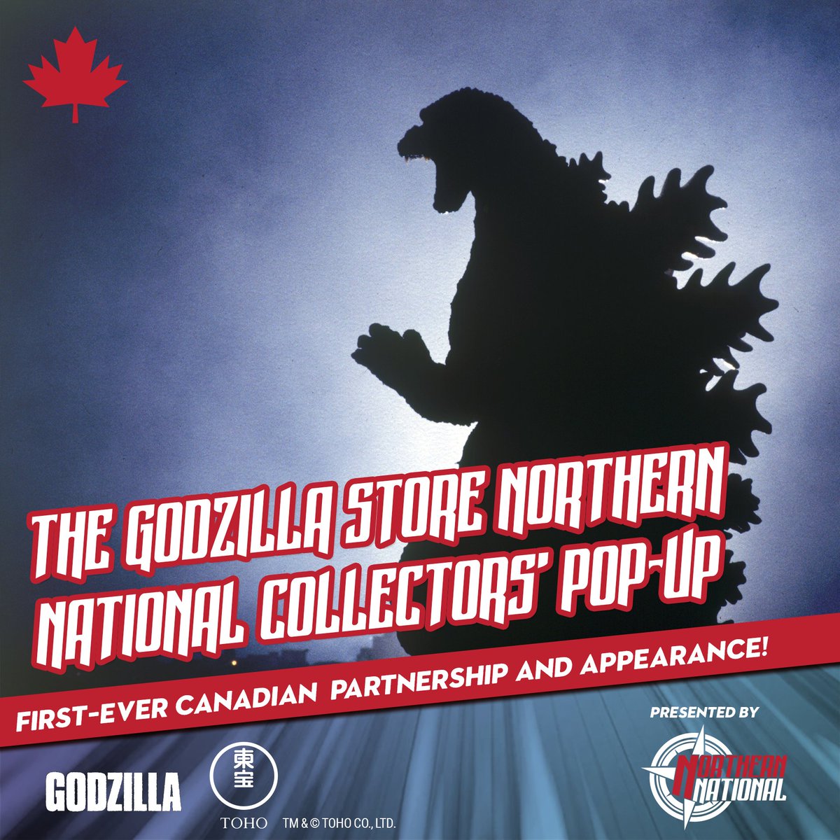 TNNCollectorCon's tweet photo. NORTHERN NATIONAL CELEBRATES PARTNERSHIP WITH TOHO CO., LTD.

Buy tickets online at https://t.co/7xC3Vx2mrT

#TheNorthernNational #Windsor #YQG #Ontario #Canada #BrimstoneGames #CartoonKingdom #Japan #Godzilla #Mothra #KingGhidorah #GFEST #SuperG https://t.co/n4Ptb7gb9h