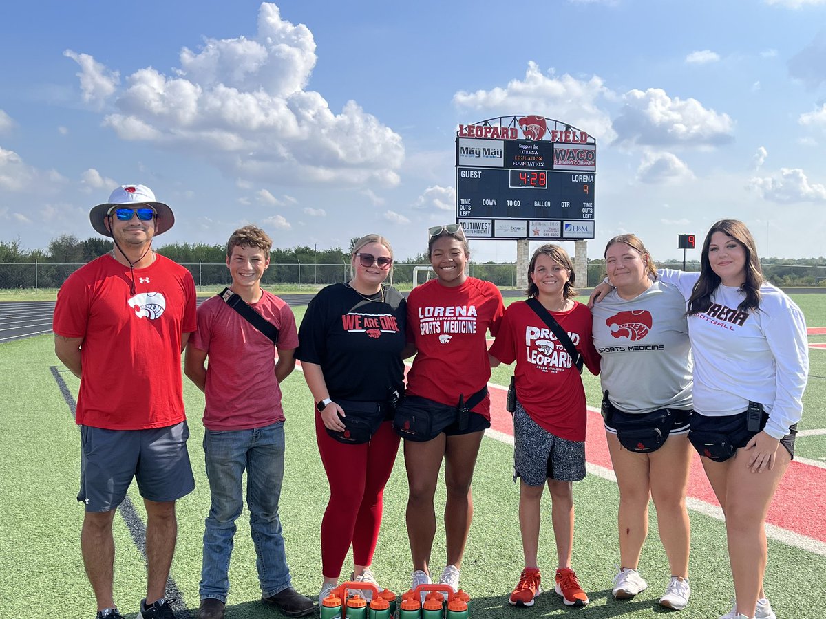 LHS_Leopards's tweet image. Some of the hardest working people on campus. Big shout out for our Athletic Trainers. Our sports teams couldn’t succeed as they do without this crew led by Doc Diaz!