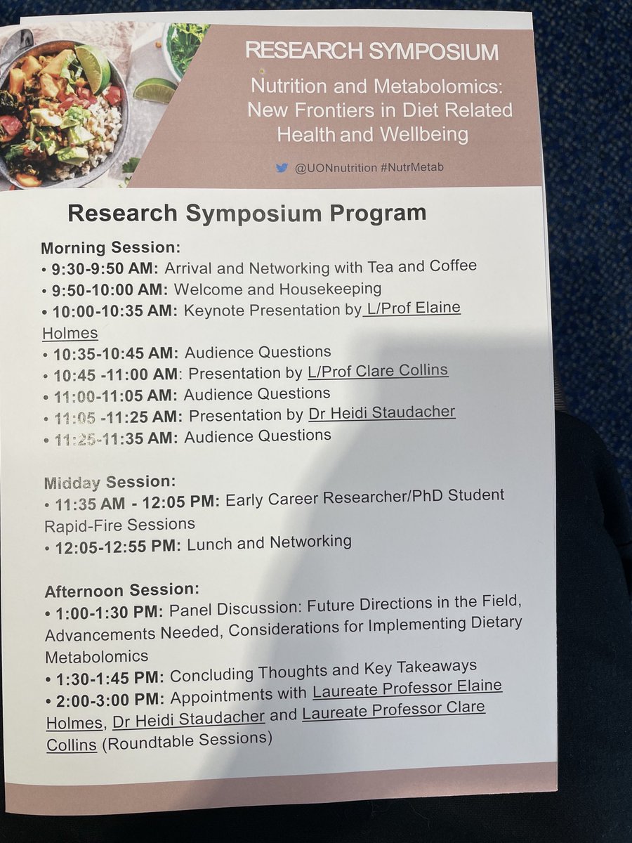 Laureate Prof Clare Collins AO (@profccollins) on Twitter photo Excited to be hosting’New Frontiers in Diet Related Health & Wellbeing’ Seminar #NutrMetab <a href="/UONnutrition/">UON Nutrition</a> <a href="/HMRIAustralia/">Hunter Medical Research Institute (HMRI)</a> Excited to be hosting’New Frontiers in Diet Related Health & Wellbeing’ Seminar #NutrMetab <a href="/UONnutrition/">UON Nutrition</a> <a href="/HMRIAustralia/">Hunter Medical Research Institute (HMRI)</a>