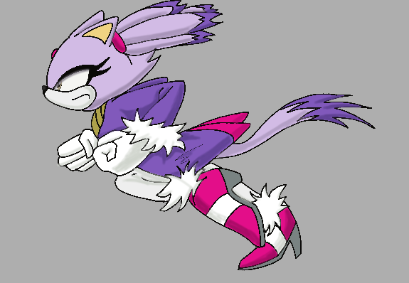 Blaze the cat, now getting the running cycle ready.

#dagomarosart #sonicthehedgehog #sonic #blazethecat #animation #sketchbookpro