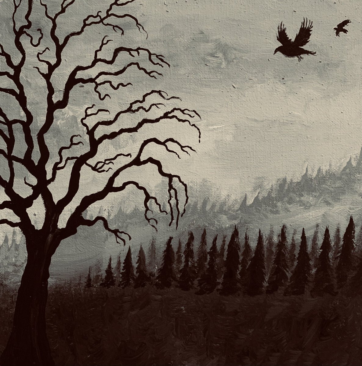 ReignRotting's tweet image. ARTWORK: FOR SALE!

DM me here, or on Instagram if you’re interested in buying this for your band/project, or personal art collection.

SHARE/RETWEET please!

#art #artist #blackmetal