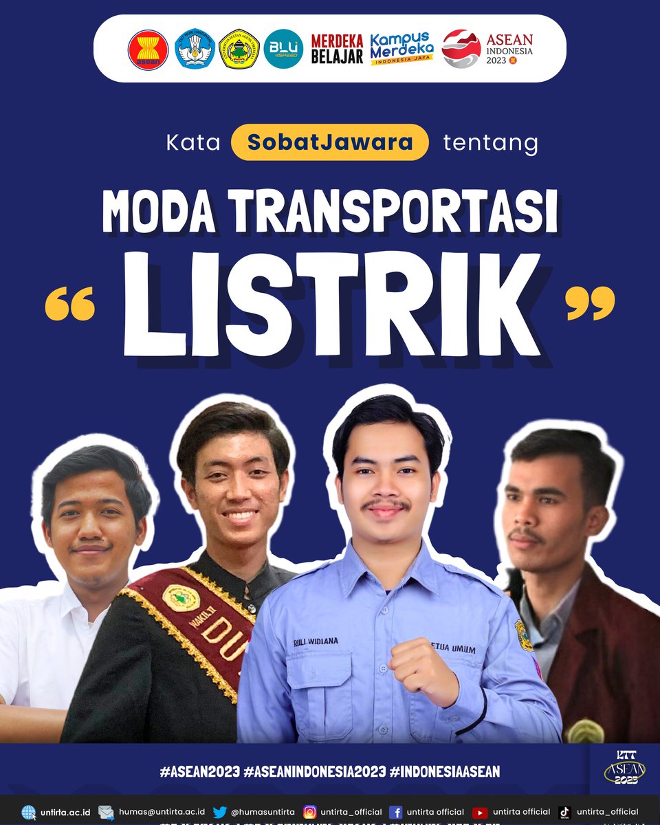 Tetap sambut hari Selasa dengan dewasa demi hari yang luar biasa, semangat semua!

Seperti Kata Sobat Jawara terkait hasil KTT ke-42 ASEAN Indonesia dalam penerapan menggunakan moda transportasi listrik di Indonesia ini! 

#KTTASEAN #ASEANMatters #EpicentrumofGrowth