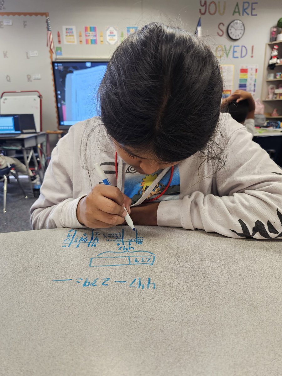 MsSandtotheoval's tweet image. "Subtraction is fun, Subtraction is fun...that means take away, that means take away"🎶 Putting our subtraction, bar models and UPS strategy into action ❤️ #Bobcatbusiness #Mathfun #OneteamOnegoal @BriannaPagala @ajbushelem @AliefISD