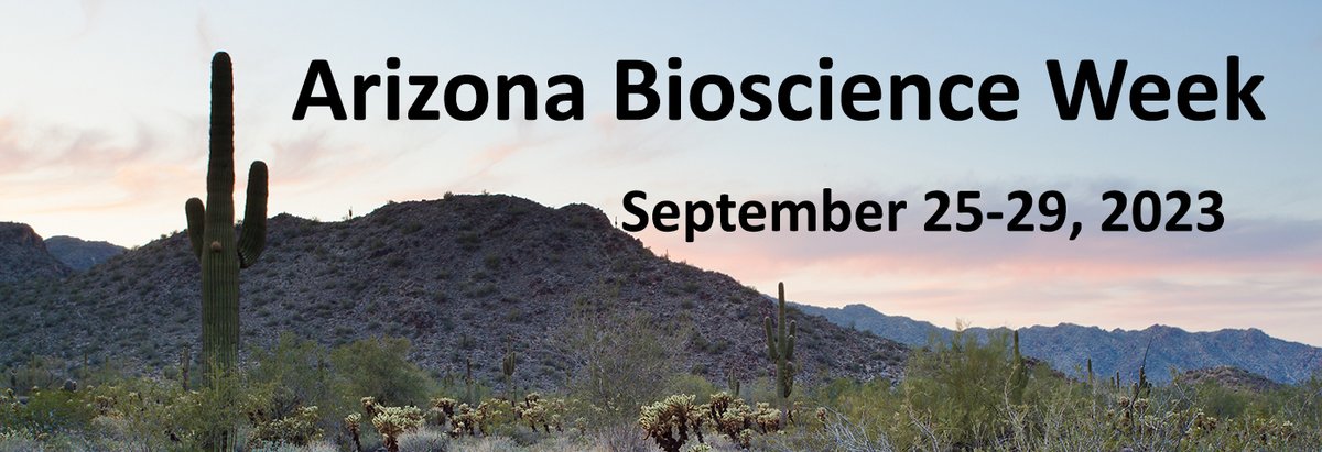 FlinnFoundation's tweet photo. Welcome to Arizona Bioscience Week! There are events planned all week long, including Wednesday’s @AZBio Awards and 20th Anniversary Celebration, a drug discovery summit, bioscience career education, an innovation symposium, and much more.

Register: https://t.co/FT5P16P9xk https://t.co/1G3k8zOjcV