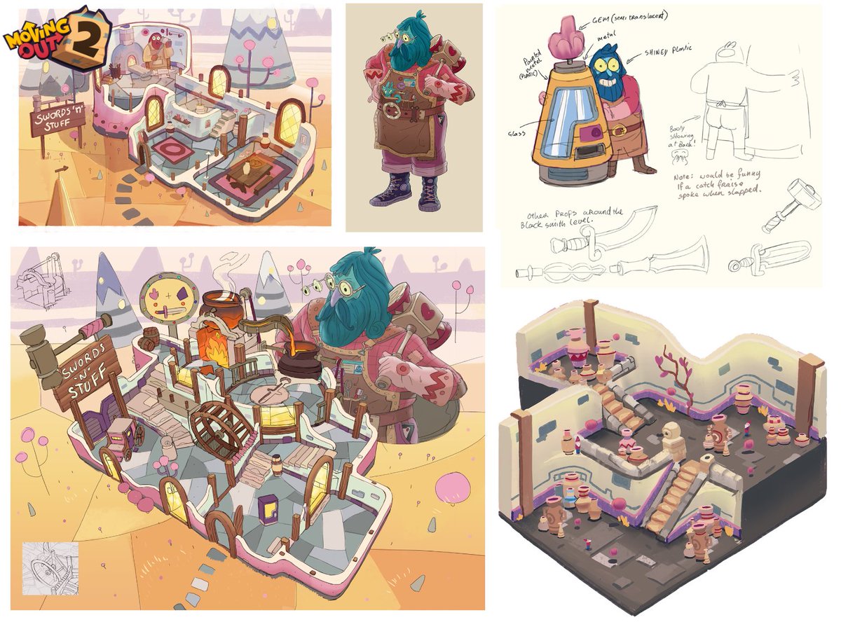 jkcrosbyfun's tweet photo. After 3 years at @smgstudio, today is my last day. 

I was brought on to art direct #MovingOut2 and I could not be prouder of the team's accomplishments its a very nice looking video game!

I'll be at #MIGW next week, hit me up for discussions about making games look pretty. https://t.co/VuZ13fi1Sf