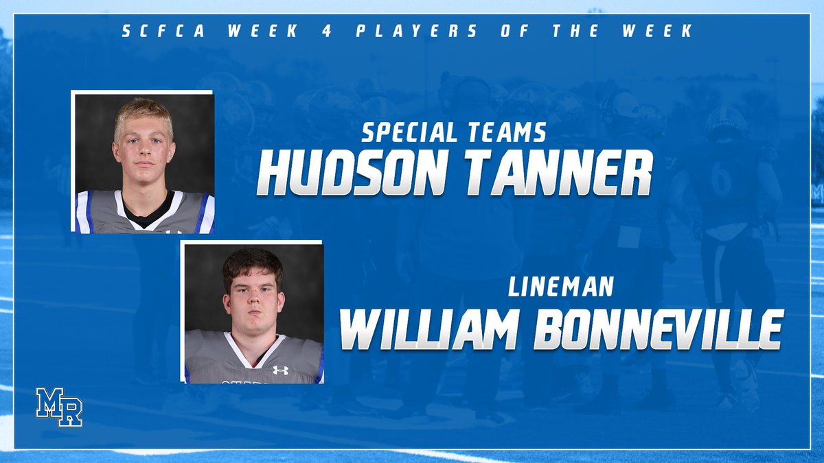May River Football (@mrsharks1) on Twitter photo Better late then never!
Congrats to our Week 4 SCFCA Players of the Week from our game against Beaufort!
#TheStandard
<a href="/coachbon53/">Richard Bonneville</a> <a href="/Shark_Athletics/">May River HS Athletics</a> Better late then never!
Congrats to our Week 4 SCFCA Players of the Week from our game against Beaufort!
#TheStandard
<a href="/coachbon53/">Richard Bonneville</a> <a href="/Shark_Athletics/">May River HS Athletics</a>