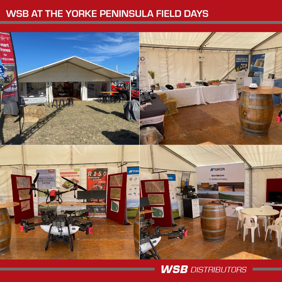 WSBDistributors's tweet photo. WSB has it all that the YP Field days! 

#FarmEquipment #IndustrialMachinery
#AgMachinery #MachineryDeals #FarmMachinery
#NewEquipment #EquipmentSpecials
#Farm #Farmers #AgDrone #AgTec #PrecisionAg #Yamaha https://t.co/sgce7rwhzS