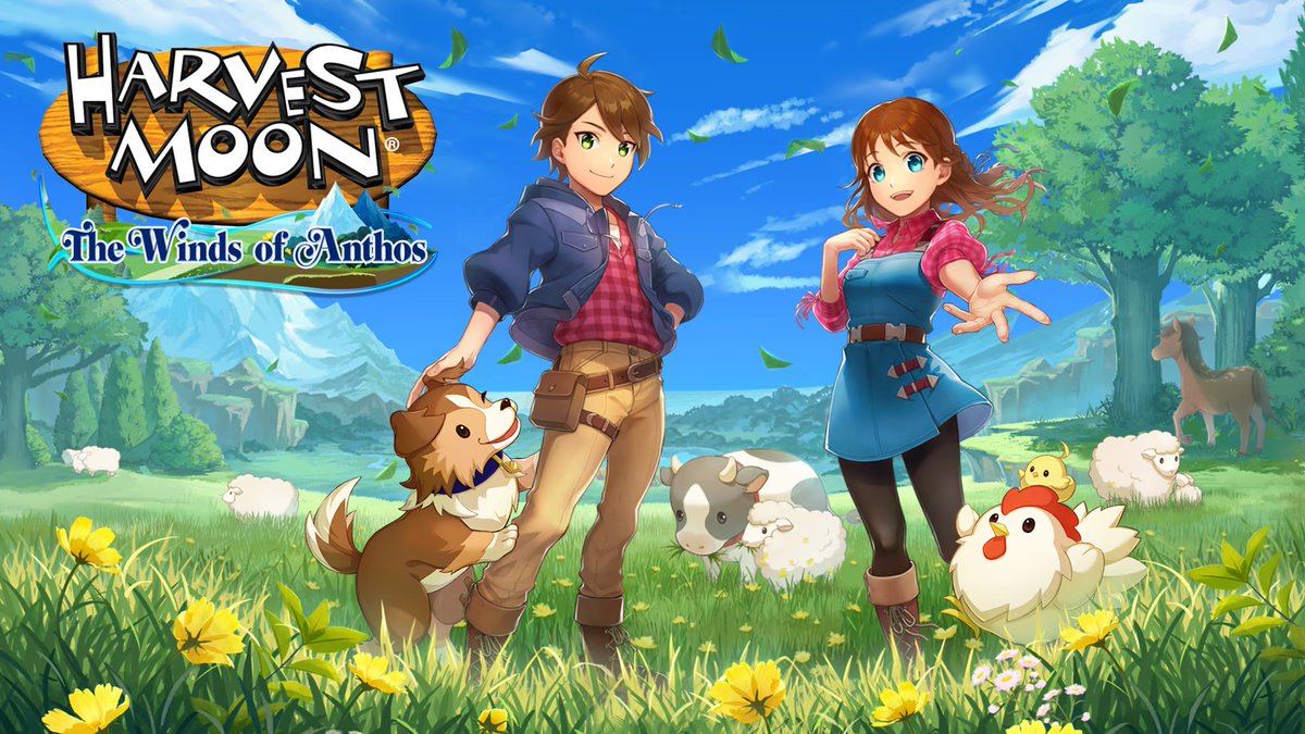 NintenTalk's tweet photo. ✨Harvest Moon GIVEAWAY✨

The folks over at @Natsume_Inc have given me an extra NA code for Harvest Moon Winds of Anthos! Winner will be chosen tomorrow at 5pm EST. To enter:

Follow @Natsume_Inc 
RT this post
Bonus entry: Subscribe to my YT channel ⬇️ https://t.co/URiBmFiIRQ