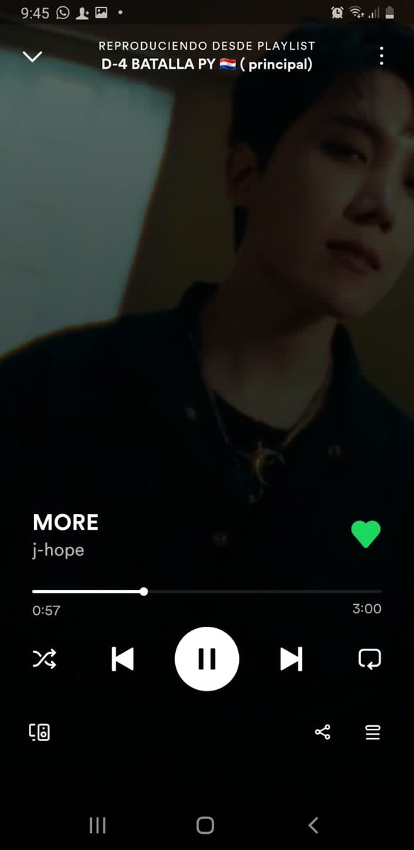 ArmyPy5's tweet photo. @purplearmy_py @RUNCHARTpy @sevenforcepy @PurpleHeartBPy PARAGUAY ROUND 4
WE COULD BE ROMANCING
#LAYOVERGLOBALBATTLE_ROUND4 https://t.co/B9nGS4CFwe